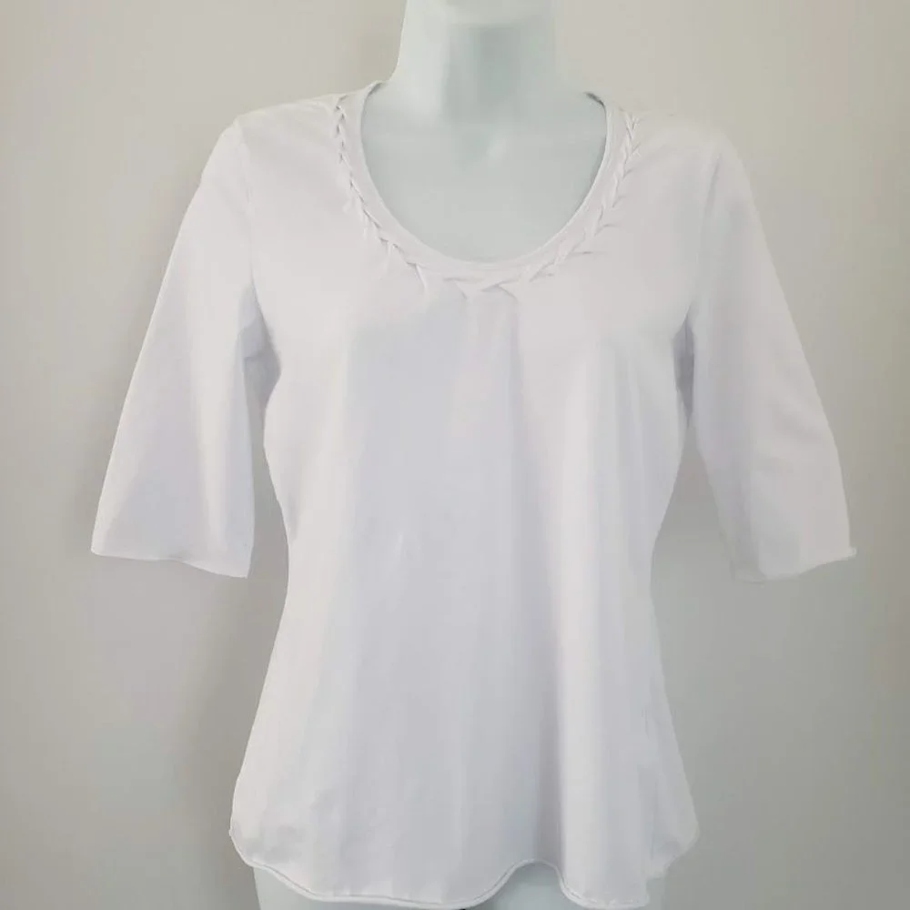 Armani Collezione white blouse,size 8